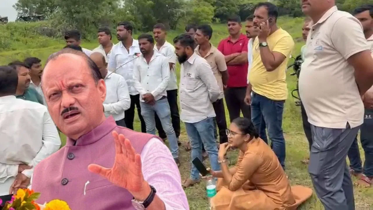 माढ़ा मुरुम विवाद: डिप्टीएसपी पर भड़के अजित पवार, वीडियो वायरल