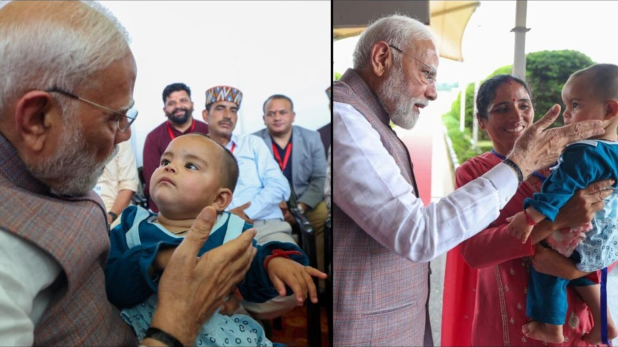 एक तस्वीर ग़म और ख़ुशी की !