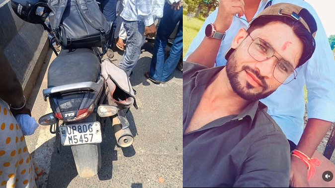 यमुना में कूदे प्लाईवुड सेल्समैन की तलाश जारी, परिजन ने पुल पर लगाया जाम