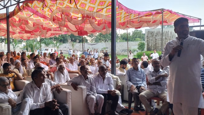 विधायक अतुल प्रधान ने सरधना में ब्राह्मण समाज सम्मेलन का किया आयोजन