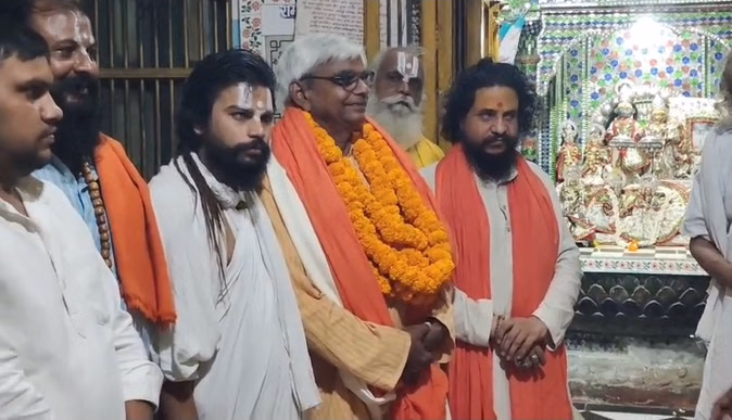 राम मंदिर ट्रस्ट के नए सदस्य ने संभाला कामकाज, रामलला और हनुमानगढ़ी में किया दर्शन-पूजन
