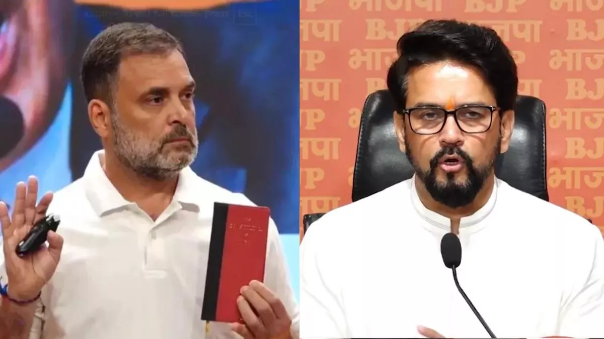 'धमाका करने आए थे, ड्रामा करके गए', राहुल के आरोपों पर बीजेपी का पलटवार