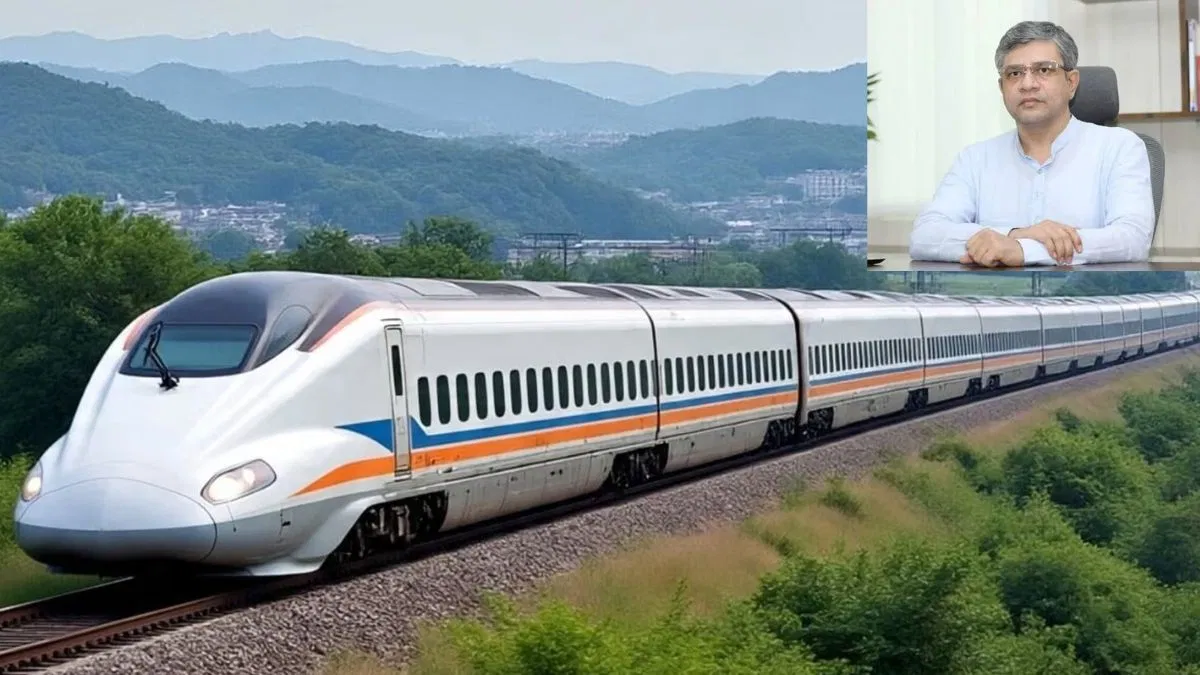 2027 में पटरी पर दौड़ेगी देश की पहली बुलेट ट्रेन: रेल मंत्री अश्विनी वैष्णव