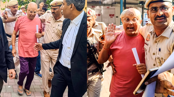 दिल्ली आश्रम कांड: पांच दिन की हिरासत में भेजा गया आरोपी स्वामी चैतन्यानंद सरस्वती