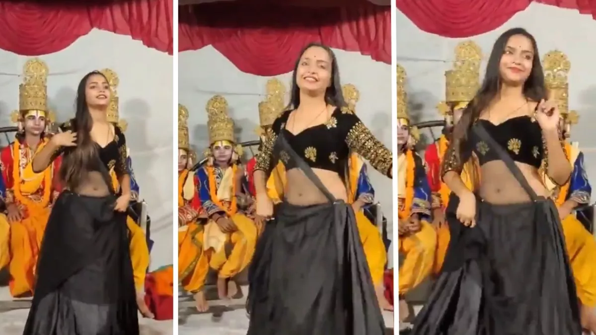 श्री चेतगंज रामलीला में अश्लील नृत्य, वीडियो वायरल, समिति ने मांगी माफी