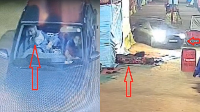 नशे में रामलीला मैदान पहुंचा 'रावण', सो रहे दुकानदारों पर चढ़ाई कार
