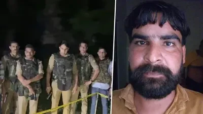 फिरोजाबाद में पुलिस कस्टडी से फरार बदमाश एनकाउंटर में ढेर, एएसपी अनुज चौधरी और इंस्पेक्टर घायल