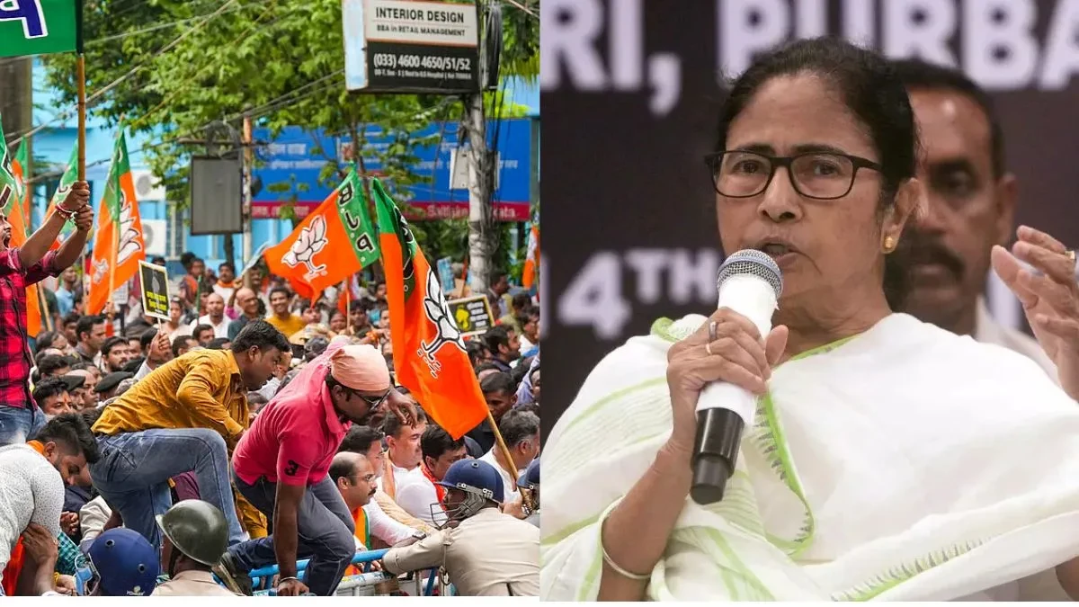 भाजपा का ममता पर चुनाव अधिकारी को धमकाने का आरोप, चुनाव आयोग में शिकायत