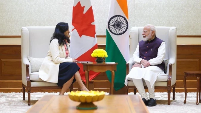 पीएम मोदी से मिली कनाडा की विदेश मंत्री, एस. जयशंकर के साथ भी की बैठक