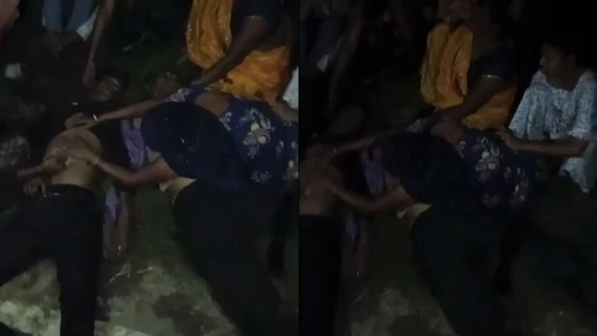 गजरौला में इनोवा खाई में पलटी, दो भाइयों की मौत, तीन घायल