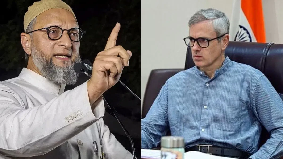 ओवैसी ने उमर अब्दुल्ला को घेरा, पीएसए कानून पर उठाए गंभीर सवाल