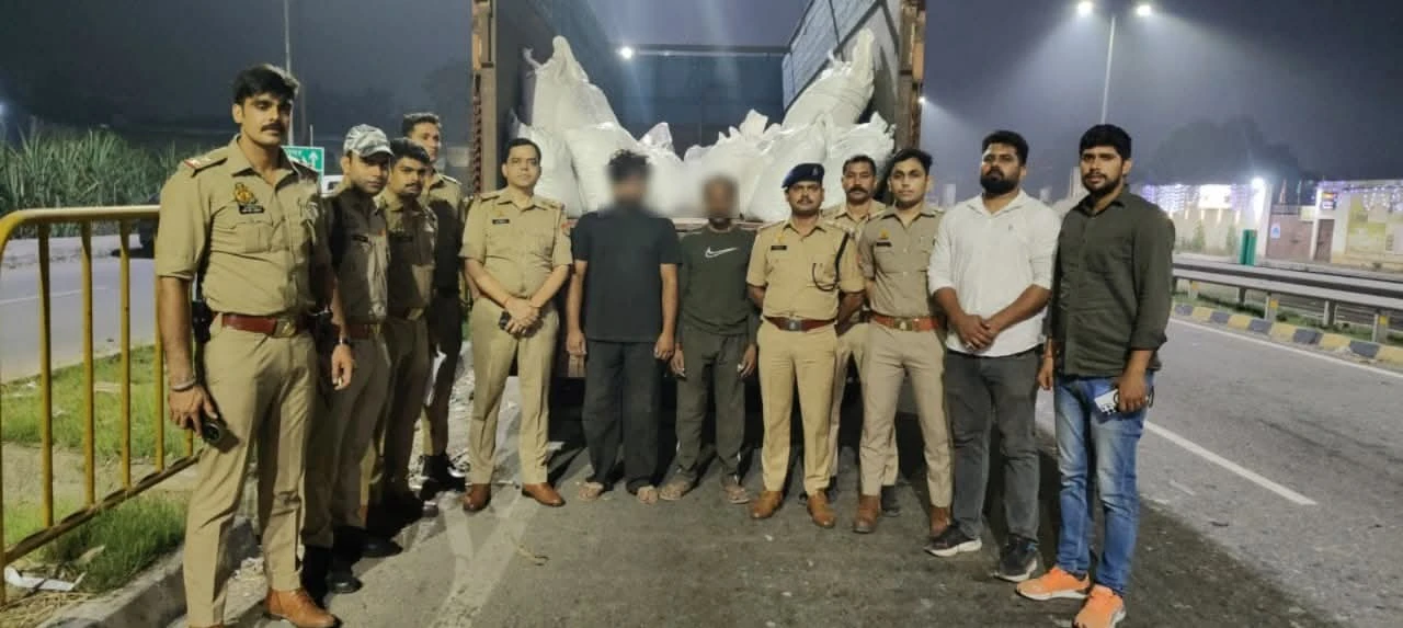 मुजफ्फरनगर: 814 किलो गांजा जब्त, दो तस्कर गिरफ्तार