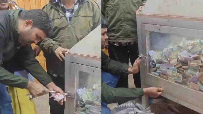 यमुनोत्री धाम के कपाट शीतकालीन बंदी से पहले खोला गया खजाना