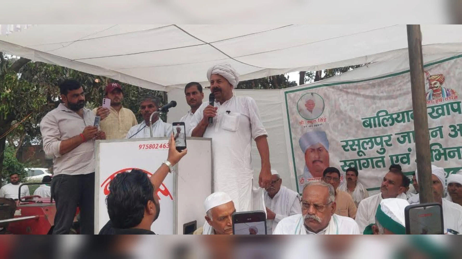 तीन दिवसीय सर्वखाप पंचायत की तैयारियां तेज़, नरेश टिकैत ने की अपील