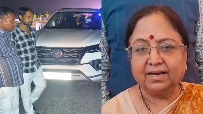 मंत्री बेबी रानी मौर्य की गाड़ी का एक्सप्रेस-वे पर हादसा, ट्रक चालक और अफसरों पर मुकदमा दर्ज