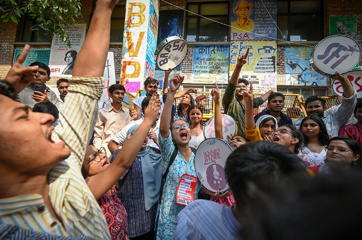 जेएनयू छात्रसंघ चुनाव में नई उठापटक, लेफ्ट गठबंधन से बाहर हुआ एआईएसएफ
