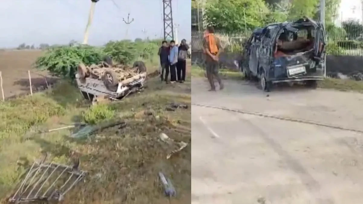 कोटा: स्कूल वैन और एसयूवी की टक्कर में दो बच्चों की मौत, दर्जनभर घायल