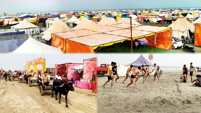 हस्तिनापुर में आस्था का महासैलाब, कार्तिक पूर्णिमा स्नान को उमड़े लाखों श्रद्धालु