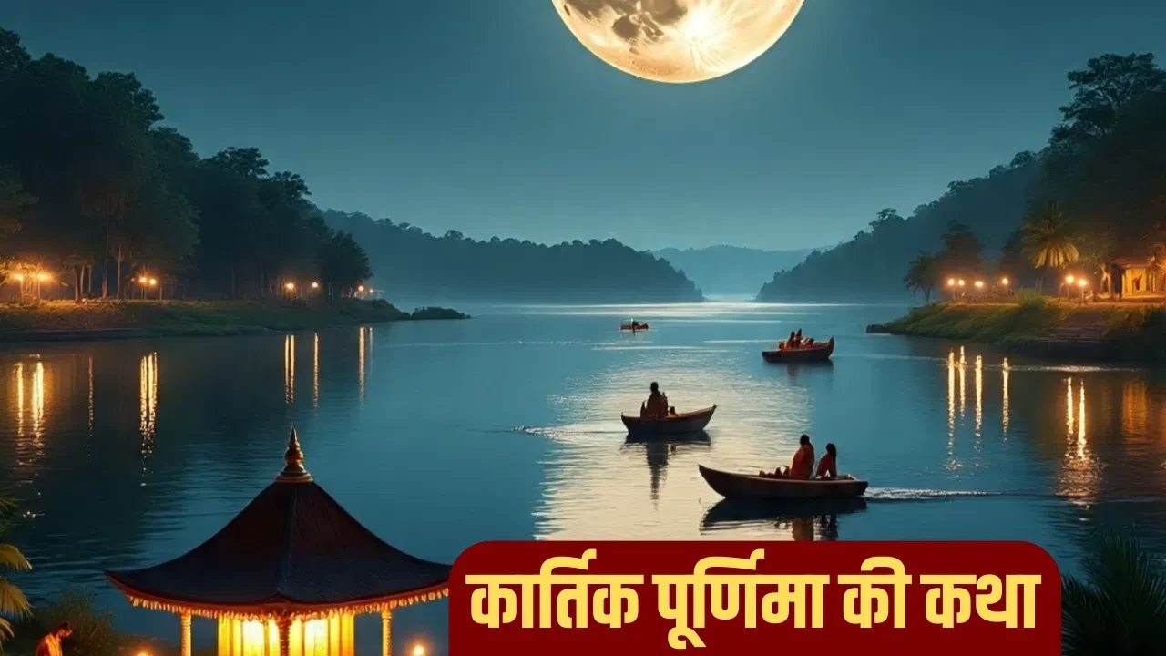 कार्तिक पूर्णिमा पर स्नान, दान और पूजा का महत्व: जानें त्रिपुरारी पूर्णिमा की कथा
