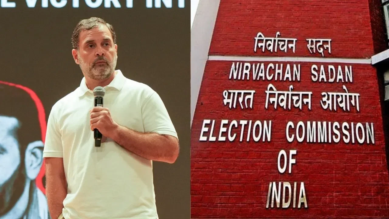 राहुल गांधी का बड़ा आरोप: हरियाणा में 25 लाख वोट चोरी, चुनाव आयोग ने मांगा शपथ पत्र