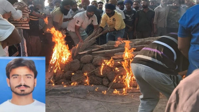 कबड्डी खिलाड़ी की हत्या के तीन दिन बाद हुआ अंतिम संस्कार