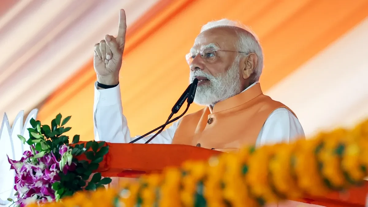औरंगाबाद रैली में पीएम मोदी ने बिहार को कट्टा सरकार से दूर रहने की दी सलाह