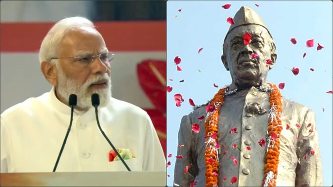 नेहरू की 125वीं जयंती, पीएम मोदी और खरगे ने दी श्रद्धांजलि