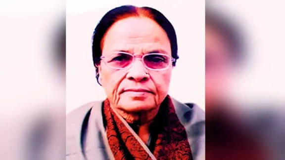पूर्व विधायक पुष्पा चौहान का निधन, गार्ड ऑफ ऑनर के साथ हुआ अंतिम संस्कार