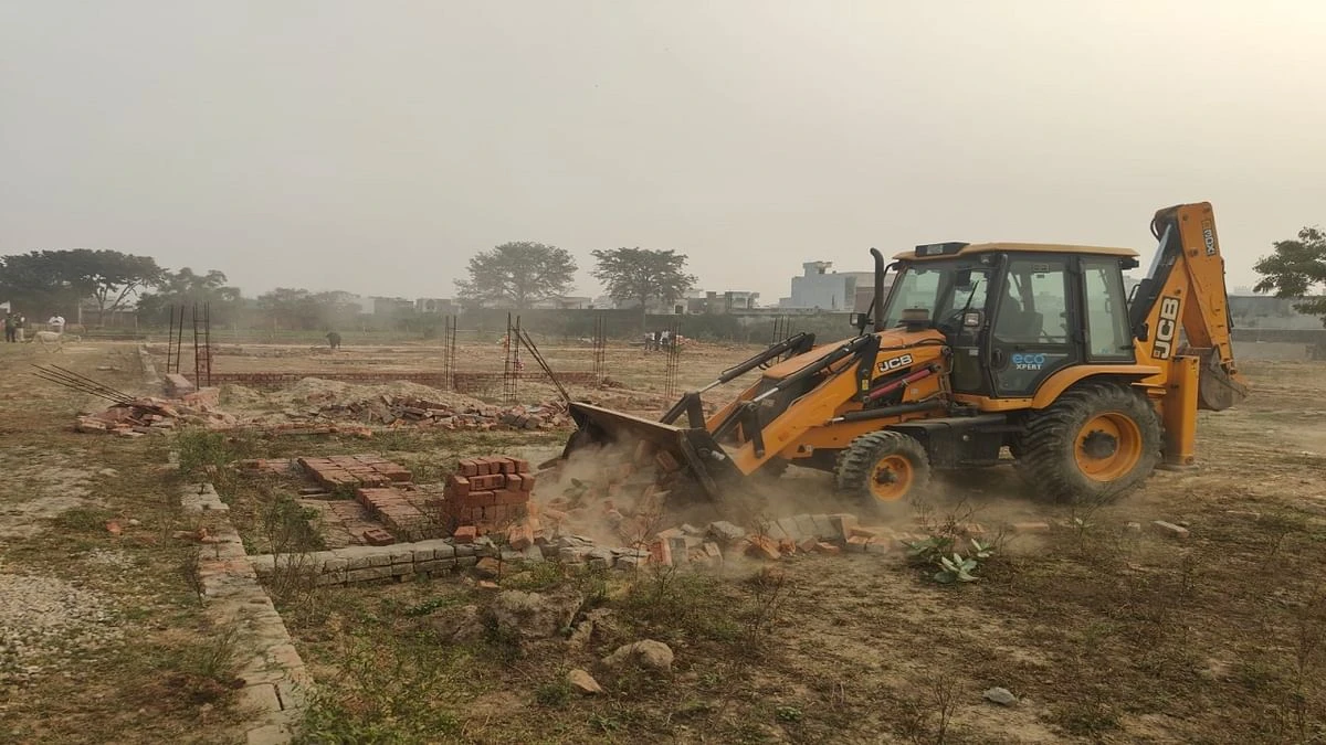 मुजफ्फरनगर: चार जगहों पर एमडीए की बड़ी कार्रवाई, अवैध कॉलोनियां ध्वस्त