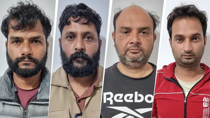 पाकिस्तान से हथियार तस्करी में बागपत के दो युवक गिरफ्तार