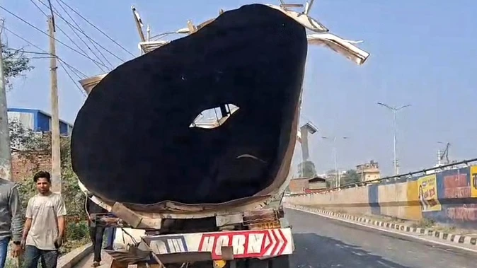 अंबाला-चंडीगढ़ हाईवे पर खाली टैंकर में धमाका, दो राहगीर घायल