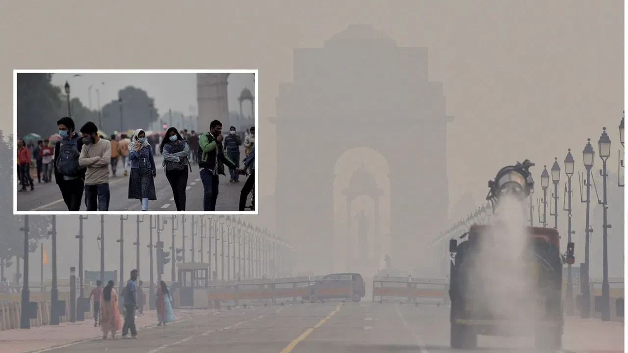 दिल्ली-एनसीआर में प्रदूषण और ठंड का डबल प्रहार, AQI कई इलाकों में 400 पार
