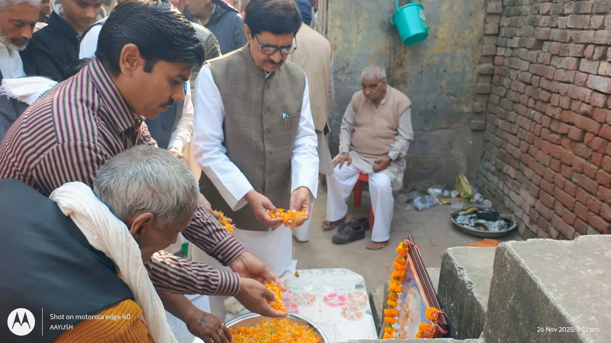 मीरापुर: 106 वर्षीय लोकतंत्र सेनानी सत्यप्रकाश शर्मा का निधन