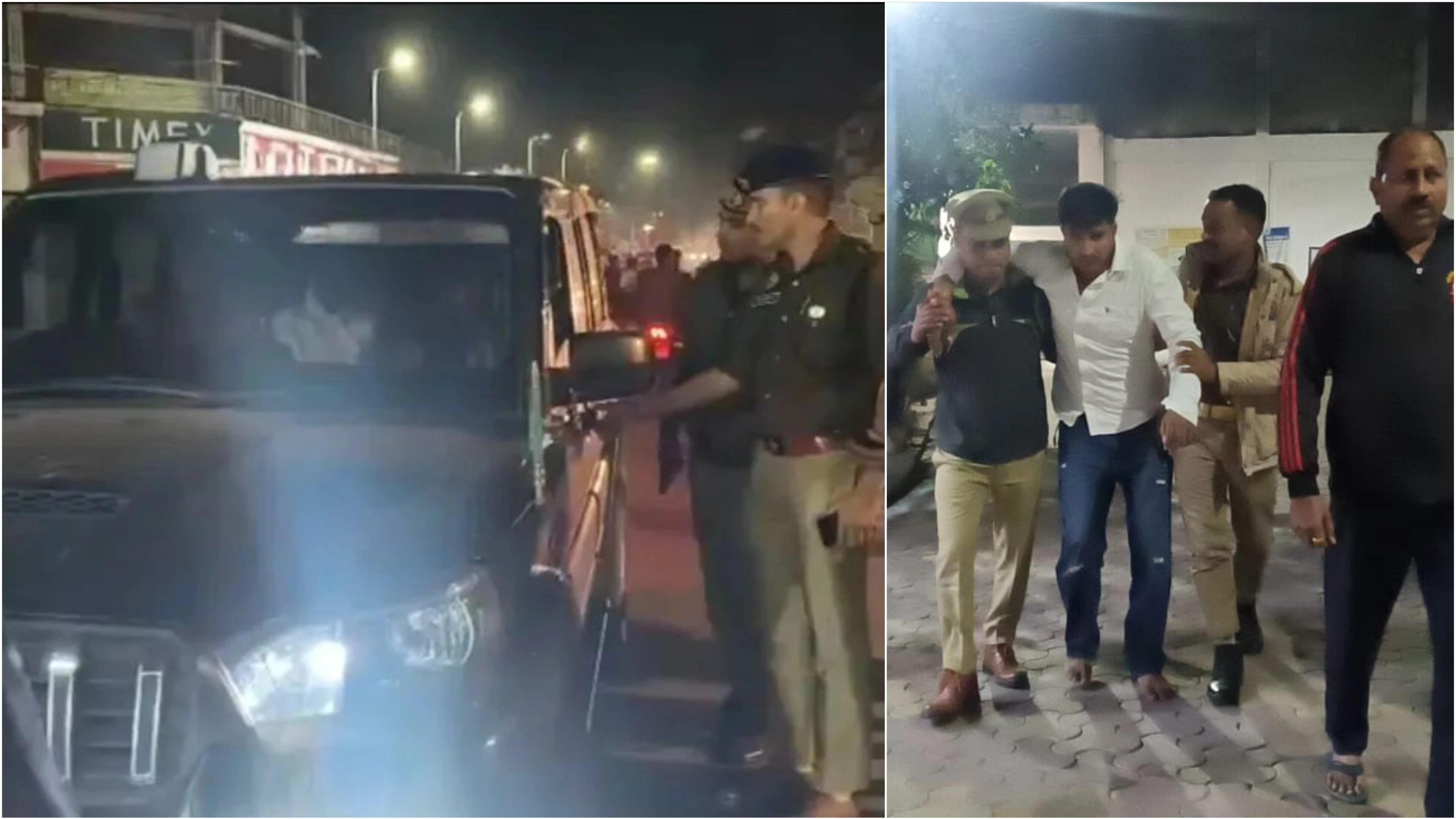 मुजफ्फरनगर: शिव चौक पर चेकिंग के दौरान पुलिस पर स्कॉर्पियो चढ़ाने का प्रयास, 4 गिरफ्तार