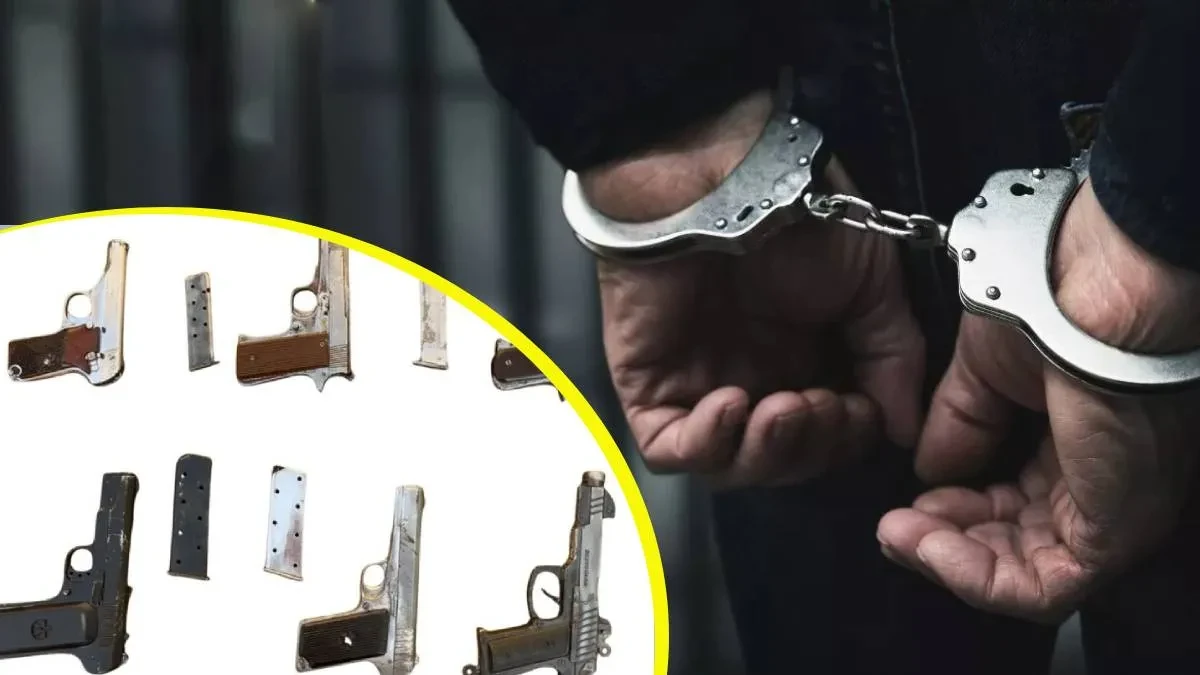 तरनतारन पुलिस का बड़ा अभियान, गैंगस्टर राजू और हैप्पी बाबा समेत सात गिरफ्तार