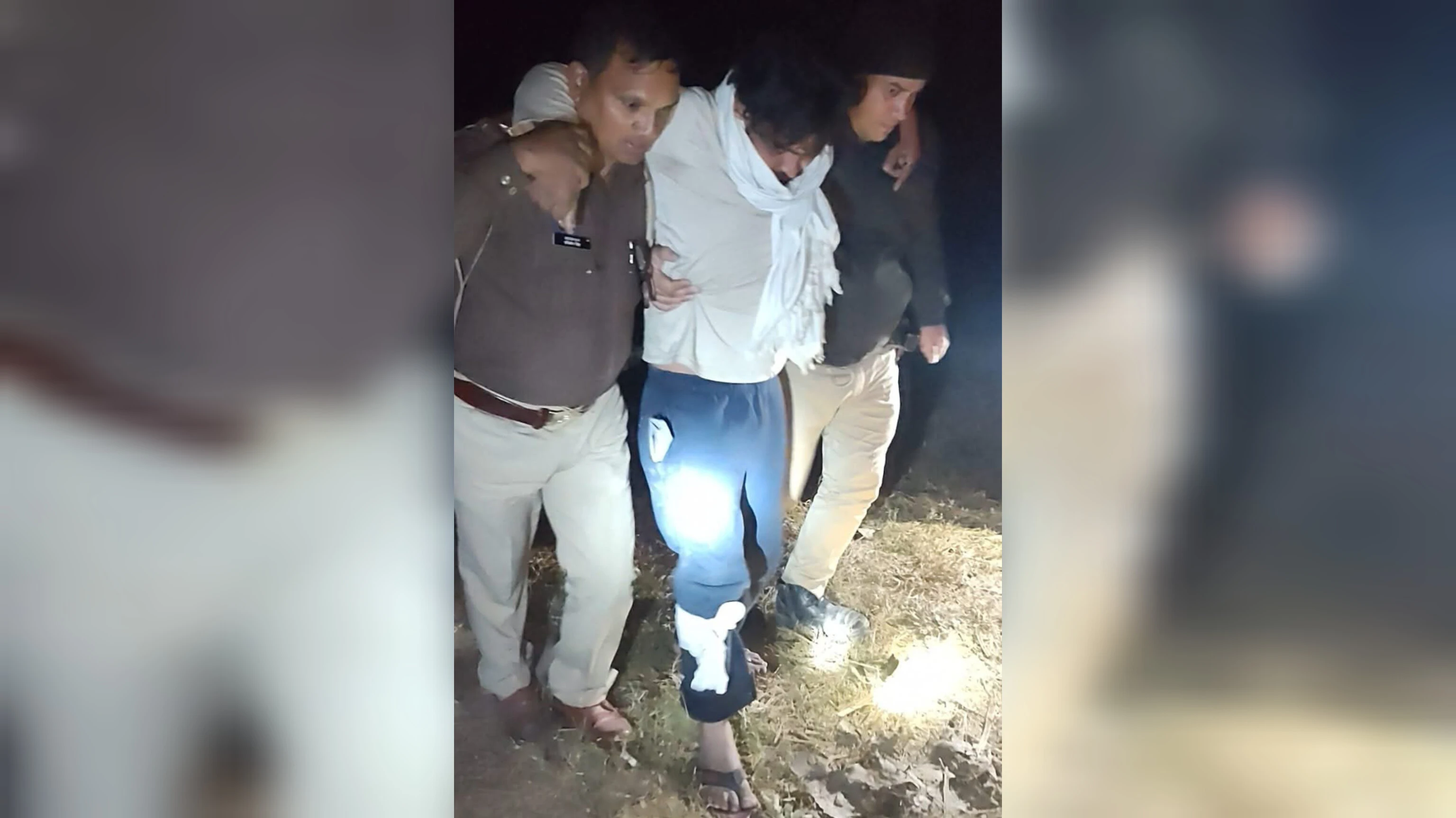 शाहपुर: अपहरण केस में जमानत पर आया वांछित आरोपी मुठभेड़ में घायल