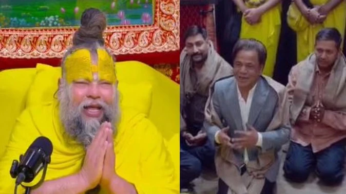 राजपाल यादव ने की प्रेमानंद महाराज से मुलाकात, कहा- मैं ही था द्वापर युग का 'मनसुखा'