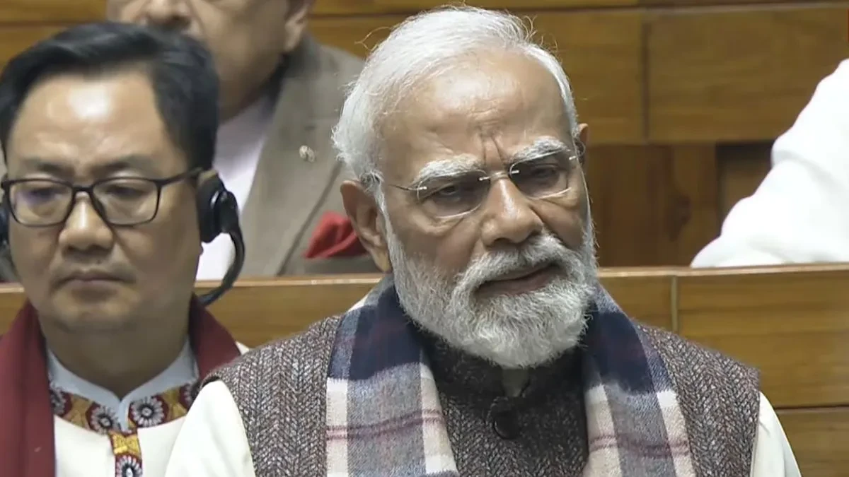 वंदे मातरम् सिर्फ नारा नहीं, आज़ादी का प्रतीक: संसद में बोले पीएम मोदी