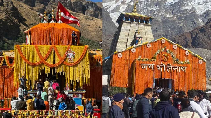 बदरीनाथ-केदारनाथ में शुरू हुई शीतकालीन पूजा, श्रद्धालुओं की लगी भीड़