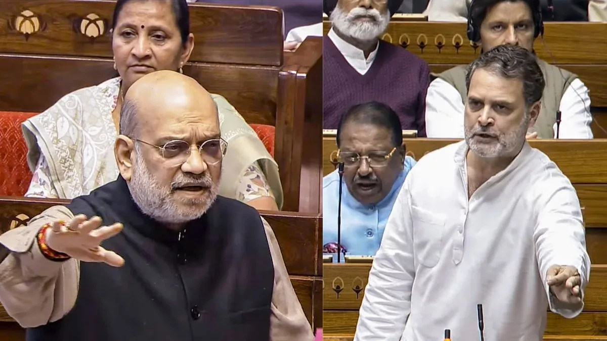 लोकसभा में चुनाव सुधार पर बहस: अमित शाह और राहुल गांधी के बीच तीखी नोक-झोंक
