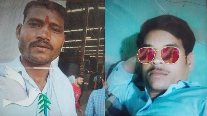 अलीगढ़-पलवल हाईवे पर कोहरे में हादसा, 2 की मौत, 1 घायल