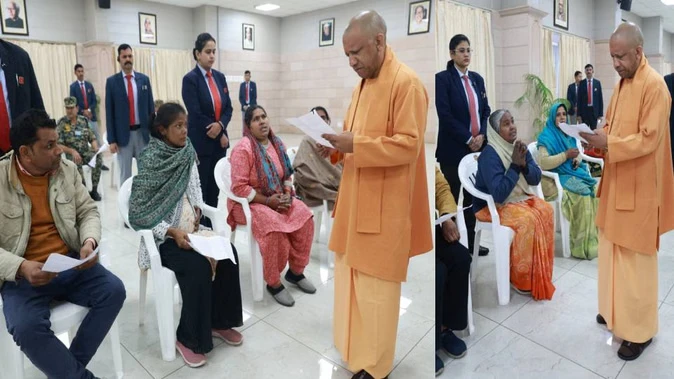 सीएम योगी ने जनता दर्शन में सुनी समस्याएं, हर जरूरतमंद तक सेवाएं पहुंचाने का दिया भरोसा