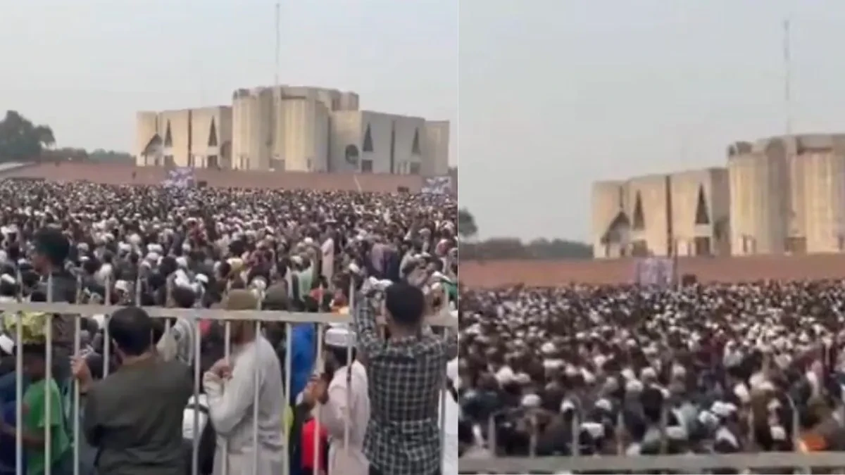 ढाका में शरीफ उस्मान हादी को दी गई अंतिम विदाई, देश में बढ़ी राजनीतिक संवेदनशीलता