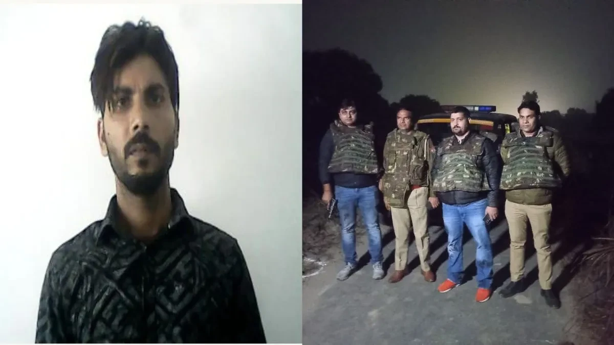 बुलंदशहर में पुलिस मुठभेड़: 50 हजार का इनामी लुटेरा ढेर, एक सिपाही घायल