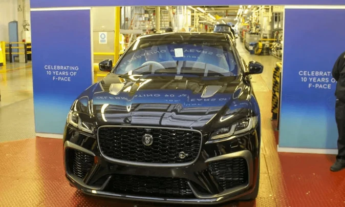 जगुआर ने ICE युग को कहा अलविदा, आखिरी F-Pace बनी ऐतिहासिक कार