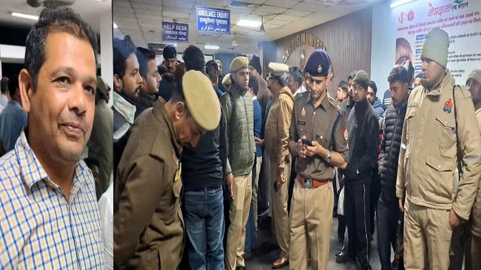 एएमयू में कंप्यूटर शिक्षक की गोली मारकर हत्या, दो हमलावर फरार