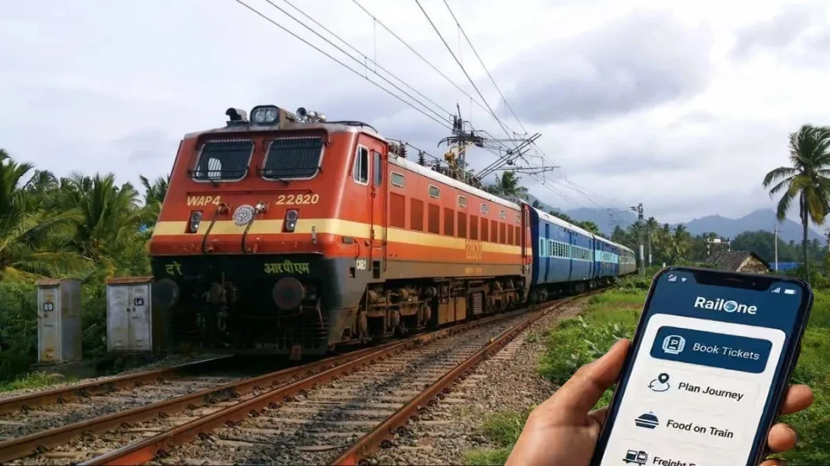 रेल वन ऐप से टिकट बुकिंग पर मिलेगी तीन प्रतिशत छूट