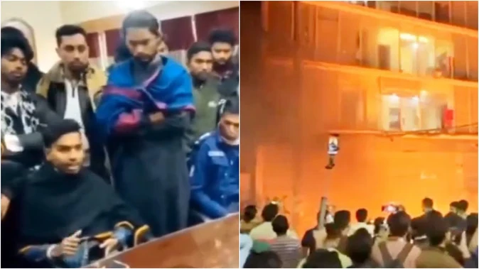 ‘उसे जिंदा जला दिया’- एसआई संतोष की हत्या पर कथित छात्र नेता का दावा, वीडियो वायरल