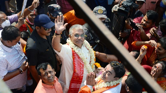 पश्चिम बंगाल में दिलीप घोष की वापसी, भाजपा की राजनीतिक ऊर्जा फिर बढ़ी