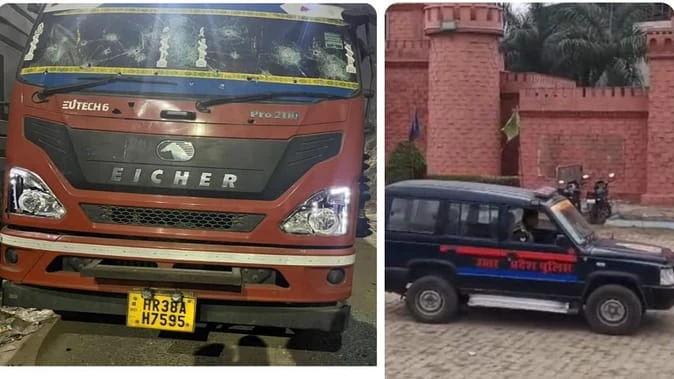 मेरठ: पुलिस चौकी से कुछ कदम दूर कैंटर लूटा, बदमाश 32 पेटियां लेकर फरार